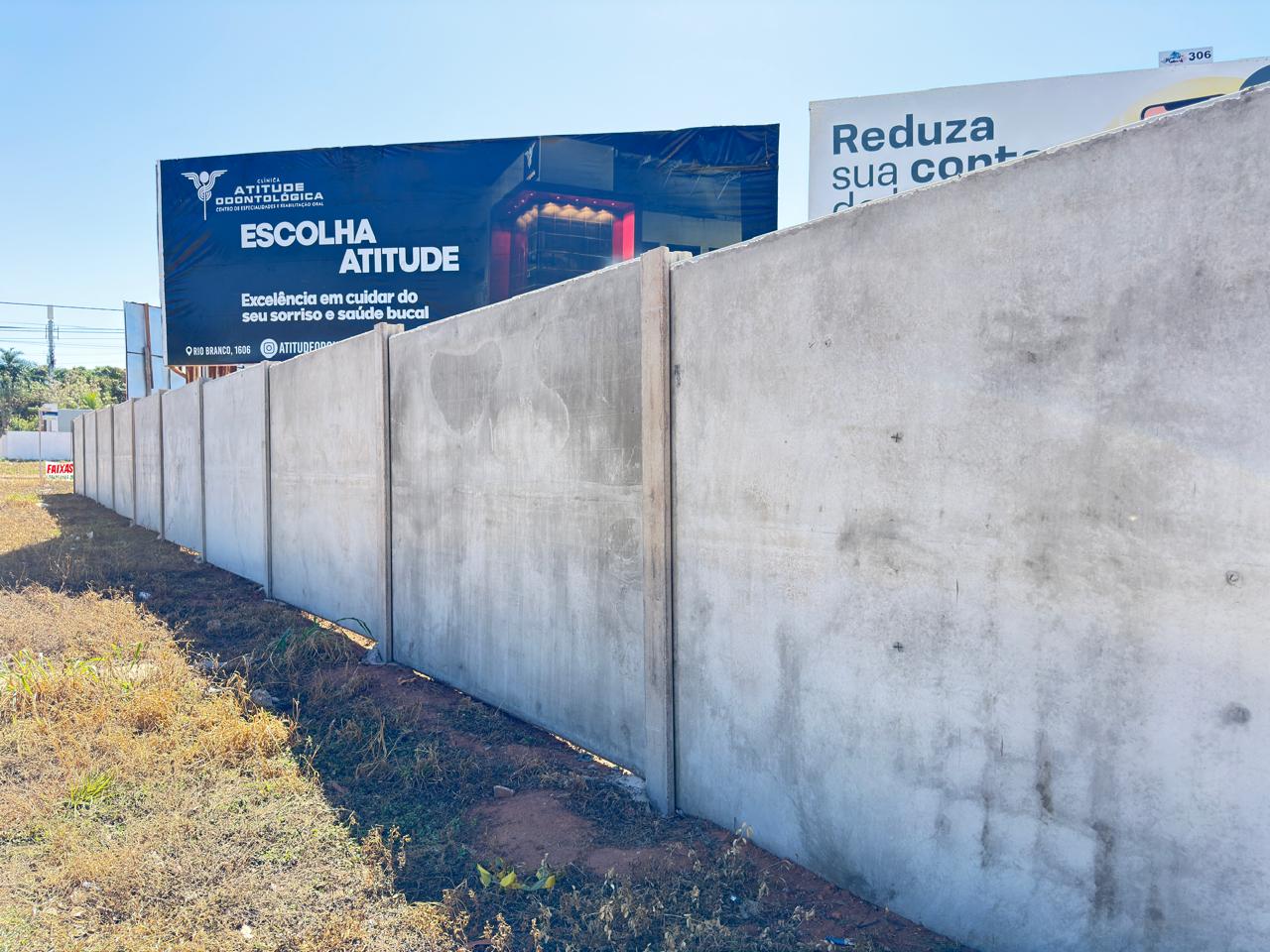 muro pré moldado